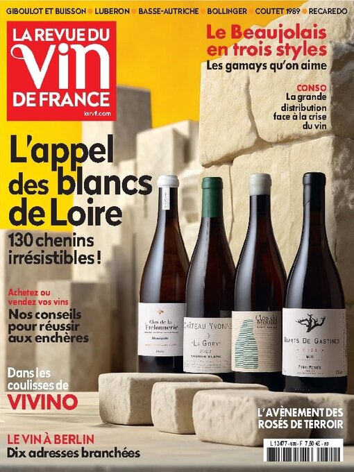 Title details for La Revue du Vin de France by Revue du Vin de France - Available